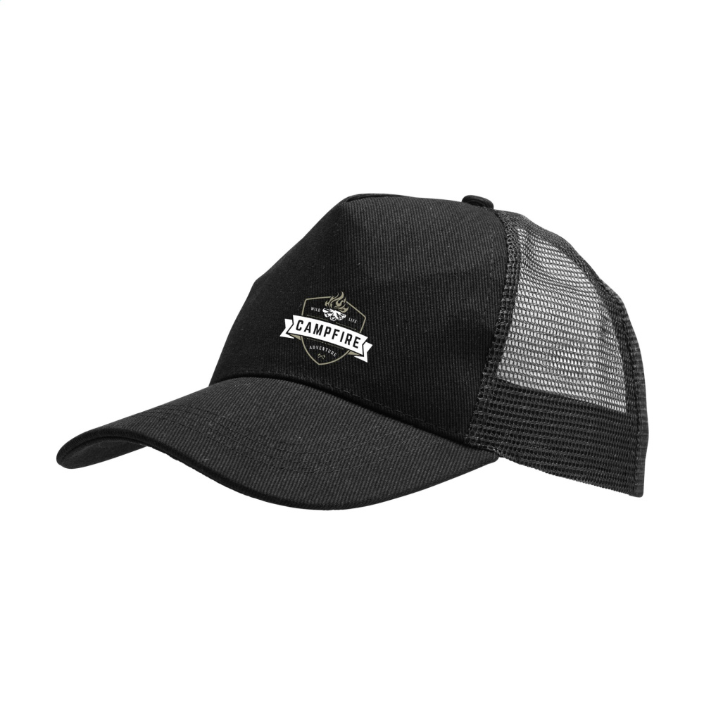 Logotrade promotional item image of: Trucker Recycled Cotton cap