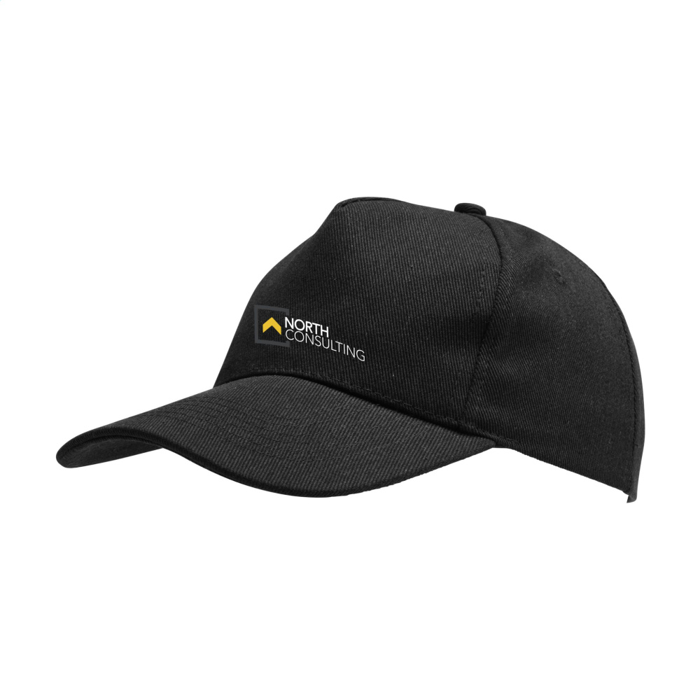 Logo trade promotional gift photo of: Hamar Cap Recycled Cotton cap