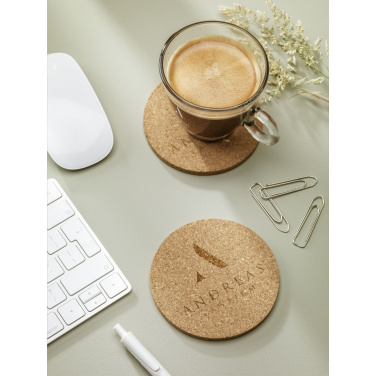 Logo trade promotional product photo of: Cork Coaster Set