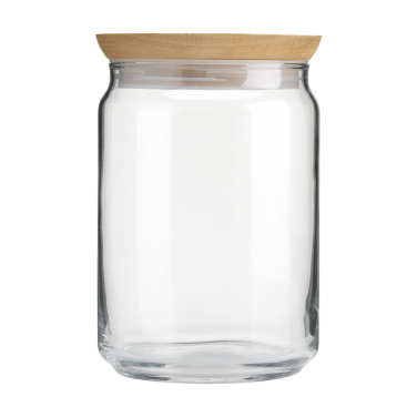 Logotrade promotional giveaway image of: Wood Jar Storage