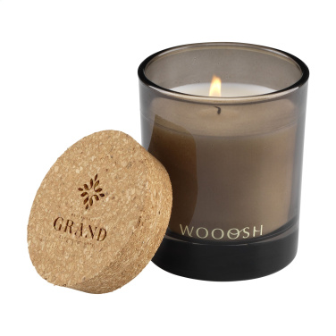 Logo trade promotional gifts image of: Wooosh Scented Candle Hidden Fig