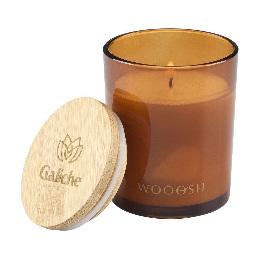 Logotrade promotional product image of: Wooosh Scented Candle Musk Peach