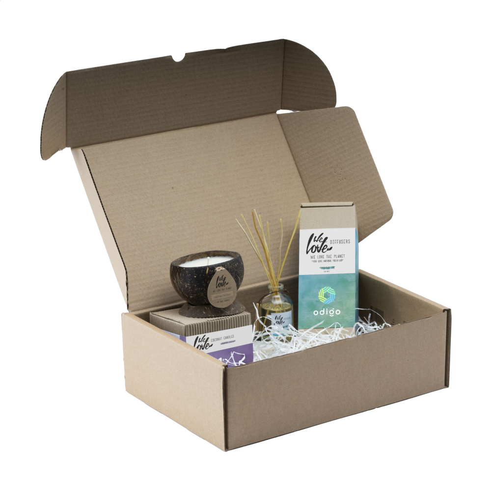 Logo trade corporate gift photo of: We Love The Planet Giftset Scent