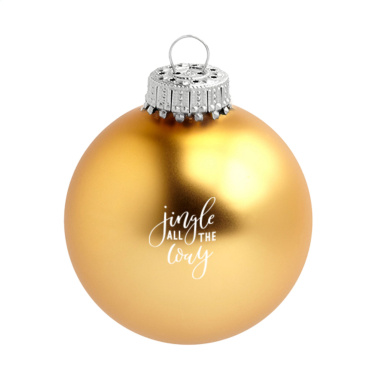 Logotrade promotional merchandise image of: Christmas Bauble Ø 6 cm - Made in Europe