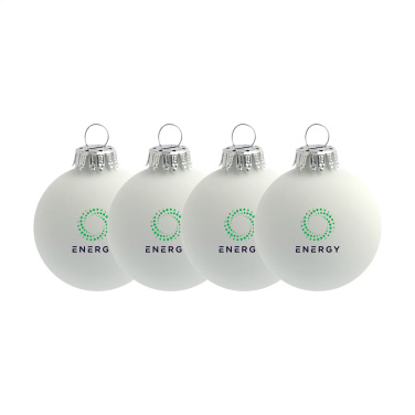 Logotrade corporate gifts photo of: Christmas Bauble Ø 6 cm - set of 4 - Made in Europe