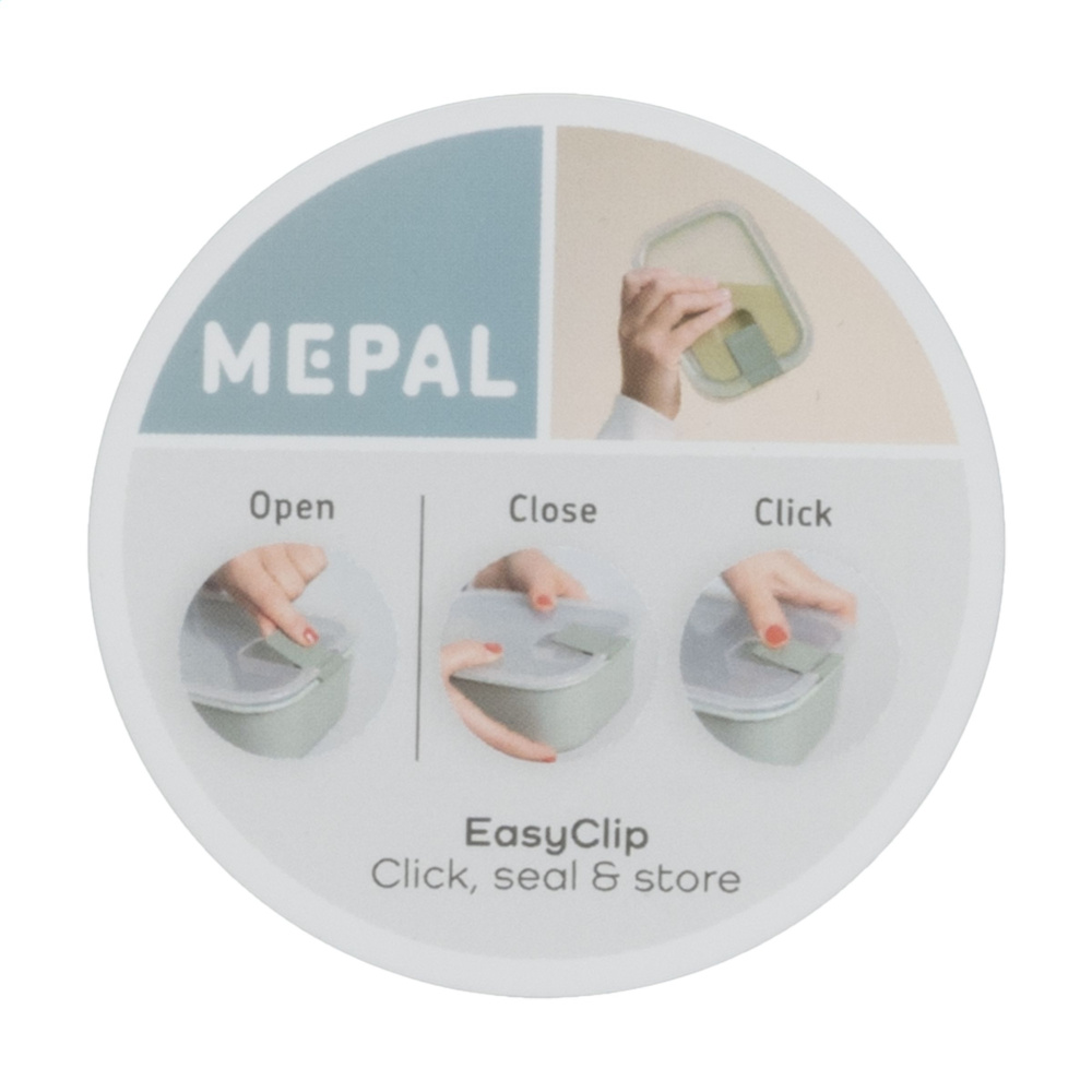 Logo trade promotional giveaways image of: Mepal Storage Box EasyClip 1 L