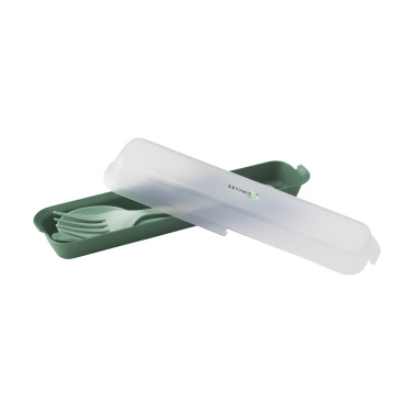 Logo trade advertising products image of: Outdoor 3-piece Cutlery Set