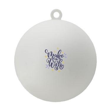 Logotrade promotional merchandise photo of: Christmas Bauble Ø 7 cm Recycled PP - Made in Europe