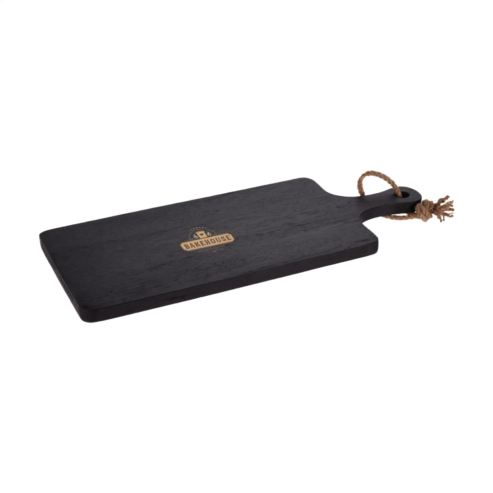 Logotrade promotional items photo of: Black Board Rubberwood cutting board