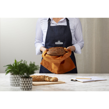 Logo trade promotional merchandise image of: Apron GRS Recycled Denim (220 g/m²)