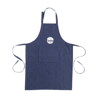 Logo trade advertising products picture of: Apron GRS Recycled Denim (220 g/m²)