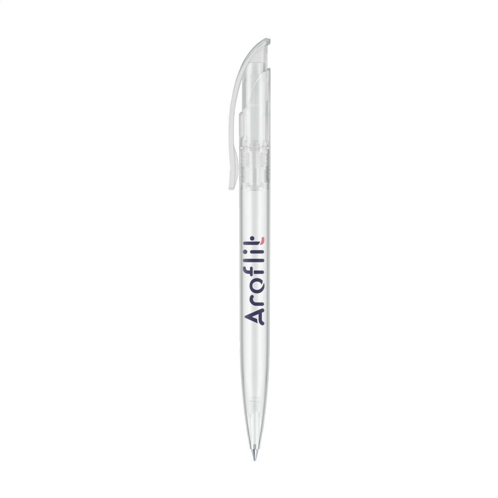 Logo trade corporate gifts picture of: Senator Challenger Frosted pen