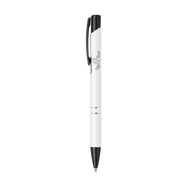 Logotrade promotional merchandise photo of: Ebony Rubberised pen