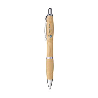 Logotrade promotional gift image of: Athos Bamboo pen