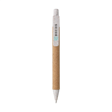 Logotrade promotional item image of: Cork ECO Write pen