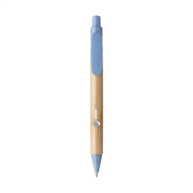 Logo trade corporate gift photo of: Bamboo Wheat Pen wheat straw ballpoint pen