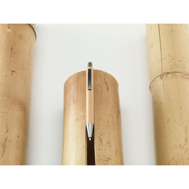 Logo trade promotional items image of: Sento Bamboo pen