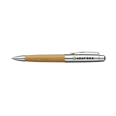 Logo trade promotional gifts picture of: Bamboo Pen Set pens