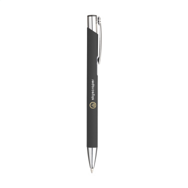 Logotrade promotional item picture of: Ebony Soft Touch pen