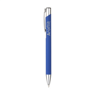 Logotrade promotional item image of: Ebony Soft Touch pen