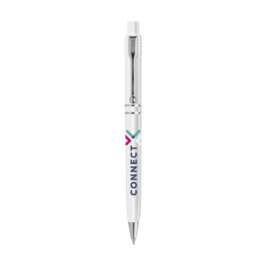 Logo trade promotional merchandise image of: Stilolinea Raja Chrome Recycled pen