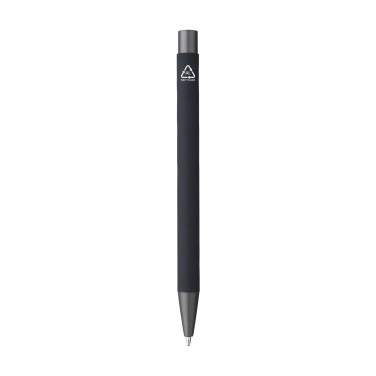 Logotrade promotional item picture of: Brady Soft Touch Recycled Alu pens