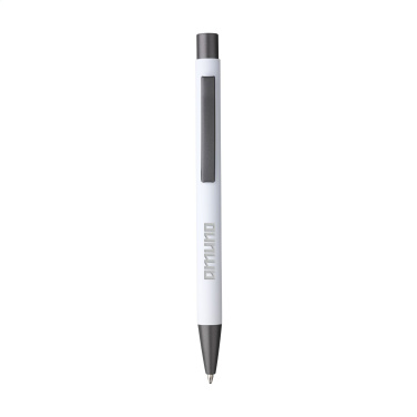 Logo trade promotional gifts picture of: Brady Soft Touch Recycled Alu pens