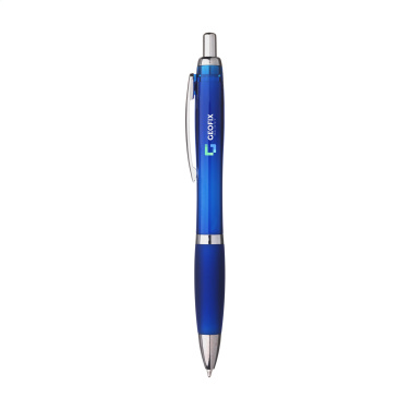 Logotrade promotional gift image of: Athos Solid GRS Recycled ABS pen