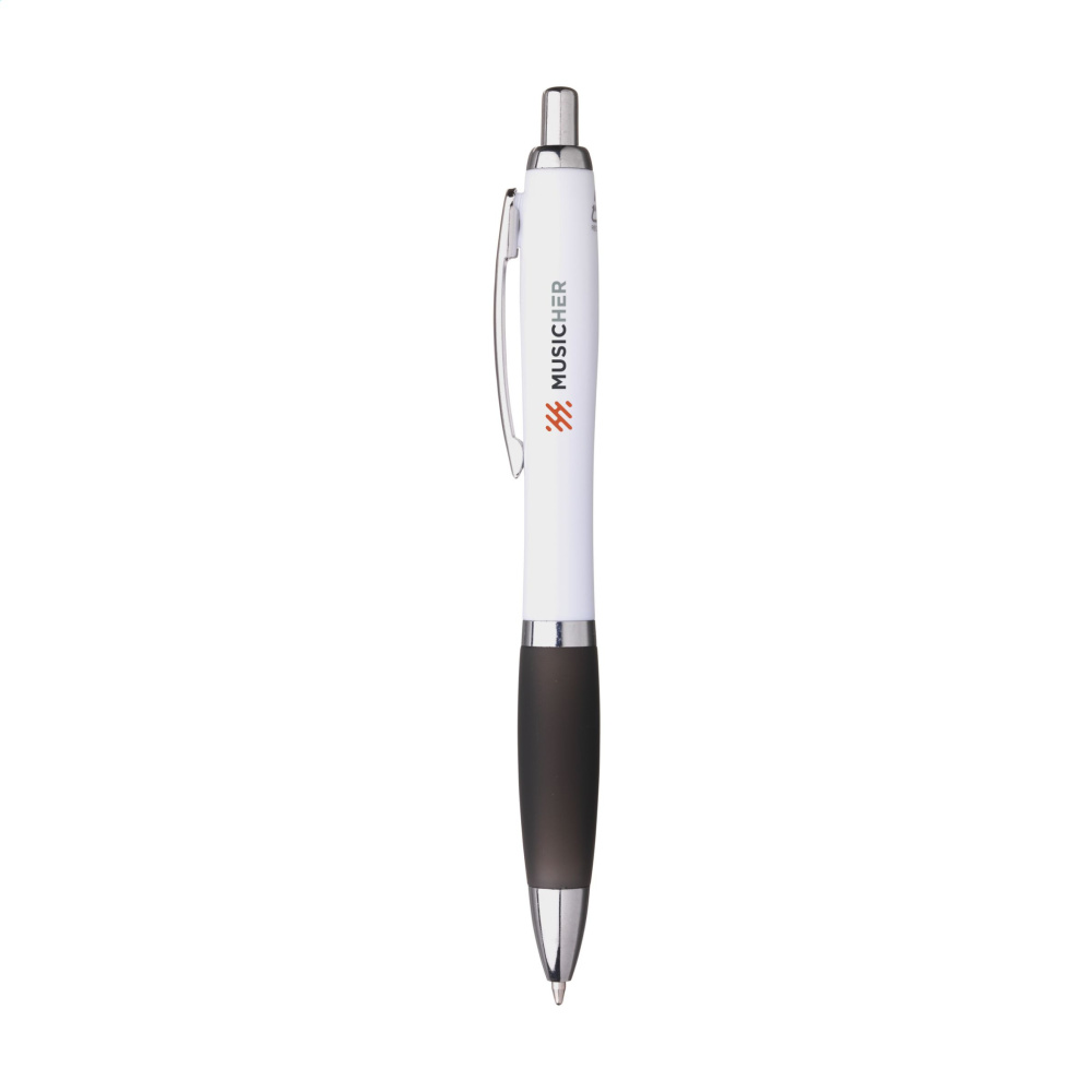 Logotrade promotional product image of: Athos Trans GRS Recycled ABS pen