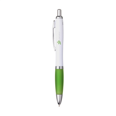 Logotrade promotional merchandise photo of: Athos Trans GRS Recycled ABS pen