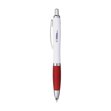 Logo trade corporate gift photo of: Athos Trans GRS Recycled ABS pen