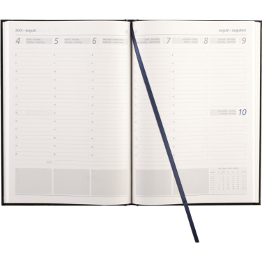 Logotrade business gift image of: Eurodirect Balacron diary A5 4-languages