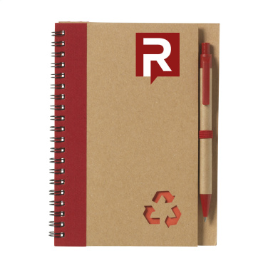 Logo trade promotional product photo of: Recycle Note-L Paper notebook