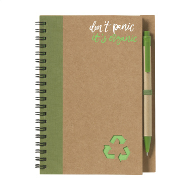 Logo trade promotional products picture of: Recycle Note-L Paper notebook