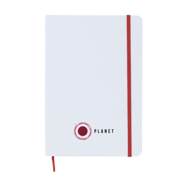 Logo trade promotional products picture of: WhiteNote A5 Paper notebook