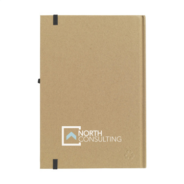 Logo trade promotional merchandise photo of: Pocket ECO Paper A5 notebook