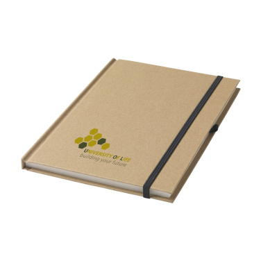 Logo trade business gift photo of: Pocket ECO Paper A5 notebook