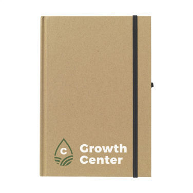 Logo trade promotional item photo of: Pocket ECO Paper A5 notebook