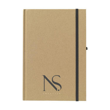 Logo trade promotional merchandise photo of: Pocket ECO Paper A5 notebook