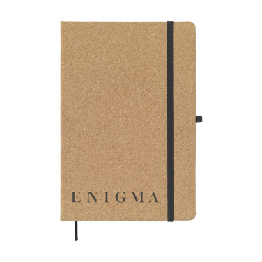 Logo trade promotional merchandise photo of: CorkNote A5 Paper notebook