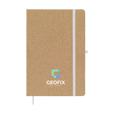 Logotrade promotional merchandise picture of: CorkNote A5 Paper notebook