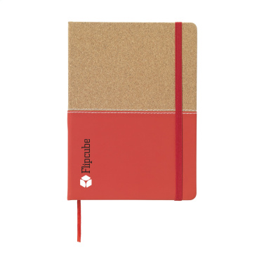 Logo trade promotional gift photo of: Journal Cork Paper Notebook