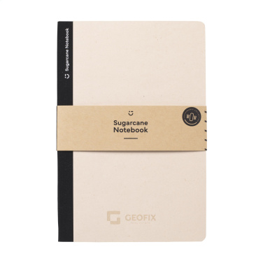 Logo trade promotional giveaway photo of: Sugarcane Paper Notebook A5