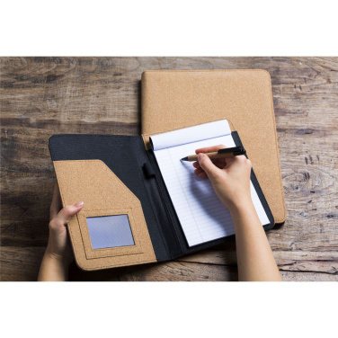 Logotrade promotional item image of: Eco Conference Cork A5 document folder