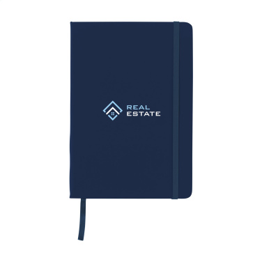 Logotrade promotional giveaways photo of: BudgetNote A5 Lines Paper Notebook