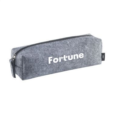 Logotrade promotional gift image of: Pencil Case GRS RPET Felt