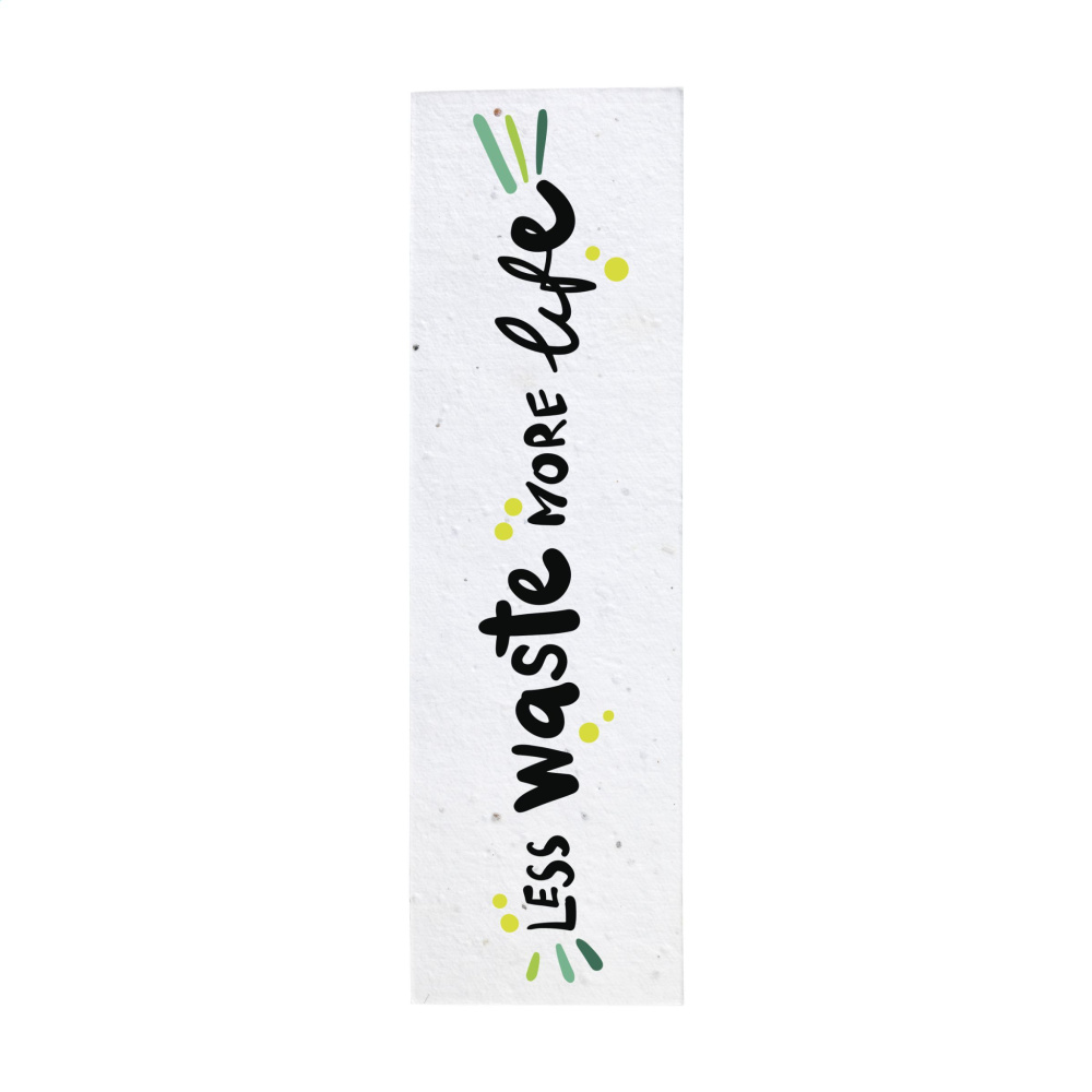 Logotrade advertising products photo of: Seed Paper Bookmark