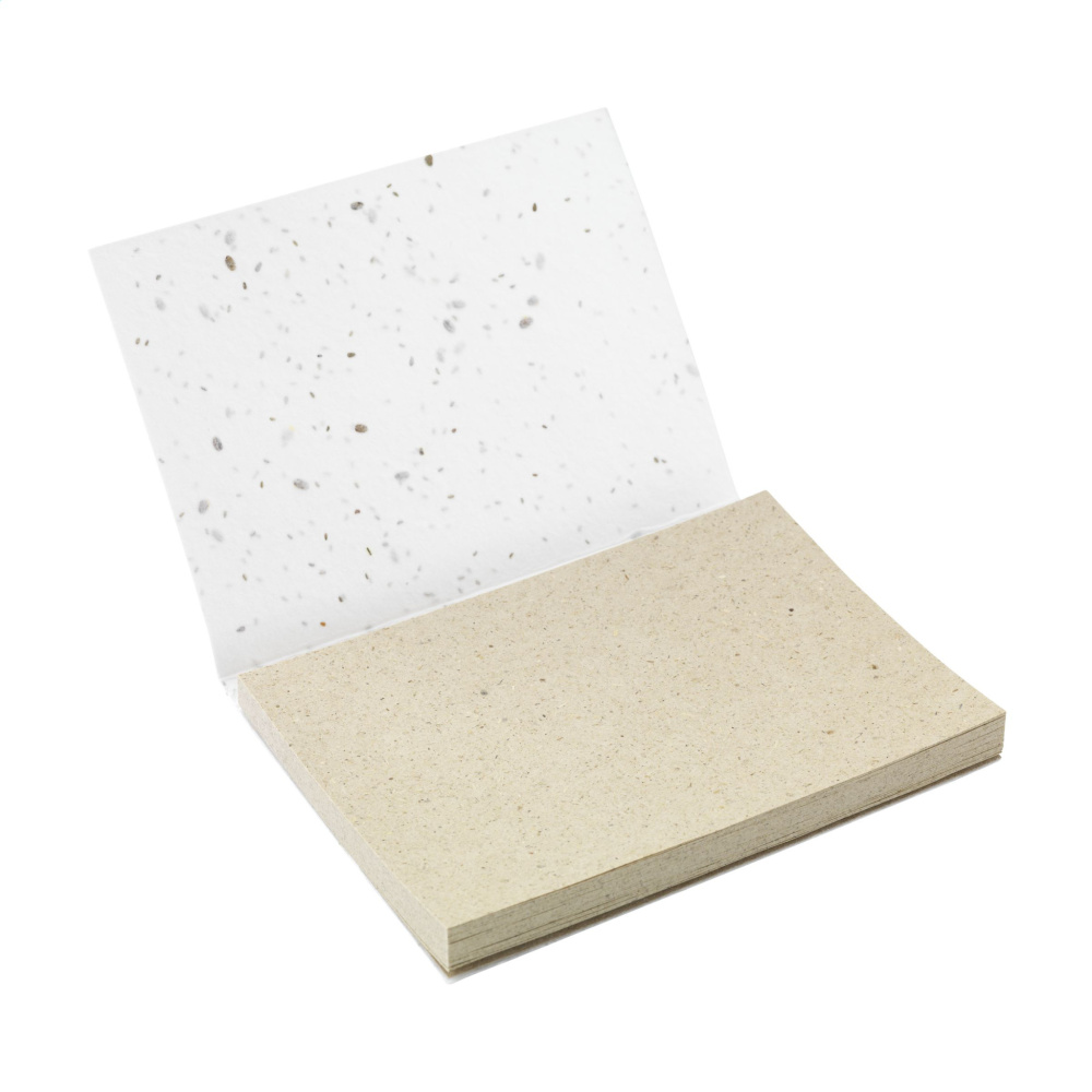 Logotrade promotional merchandise picture of: Seed Paper Sticky Notes memo pad