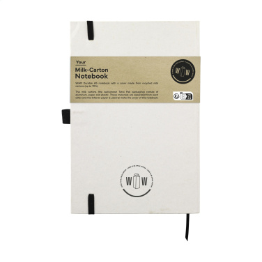 Logotrade advertising product image of: Milk-Carton Paper Notebook A5