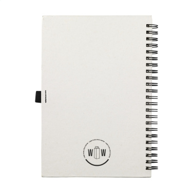 Logo trade promotional product photo of: Milk-Carton Wire-O Paper Notebook A5